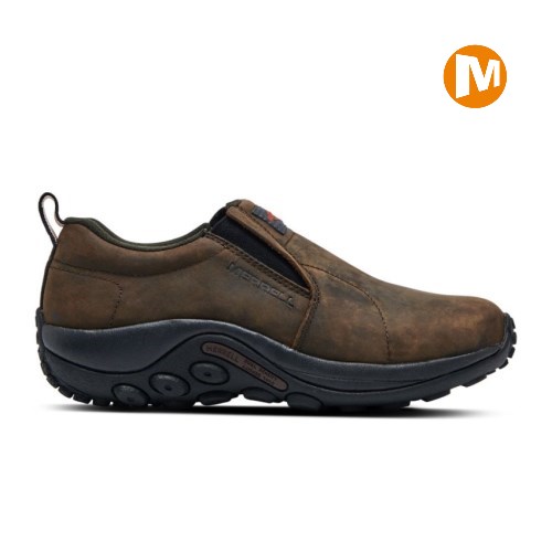 Merrell Jungle Moc Leather SR Sicherheitsschuhe Damen DunkelBraun [DE-RSKHN]
